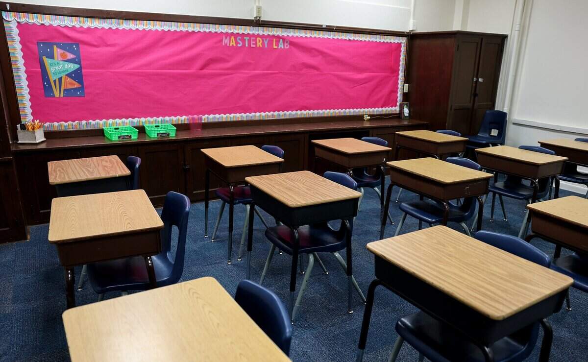 One of the two mastery labs at Rufino Mendoza Elementary School on Wednesday, July 29, 2026, in Fort Worth.